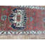 Tapis de couloir rouge en laine noué à la main de conception unique 3 pi 1 po x 29 pi 2 po Droitwich