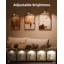 Ensemble de 6 lumières DEL murales sans fil avec télécommande-106496228