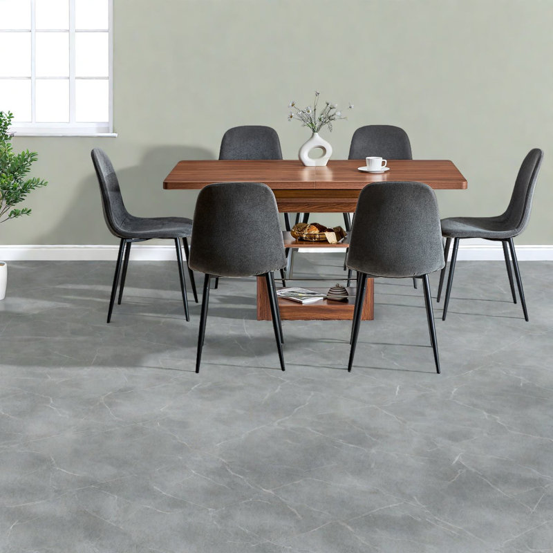 Ensembles de tables de salle à manger extensibles modernes avec rangement, bois aggloméré, pour cuisines