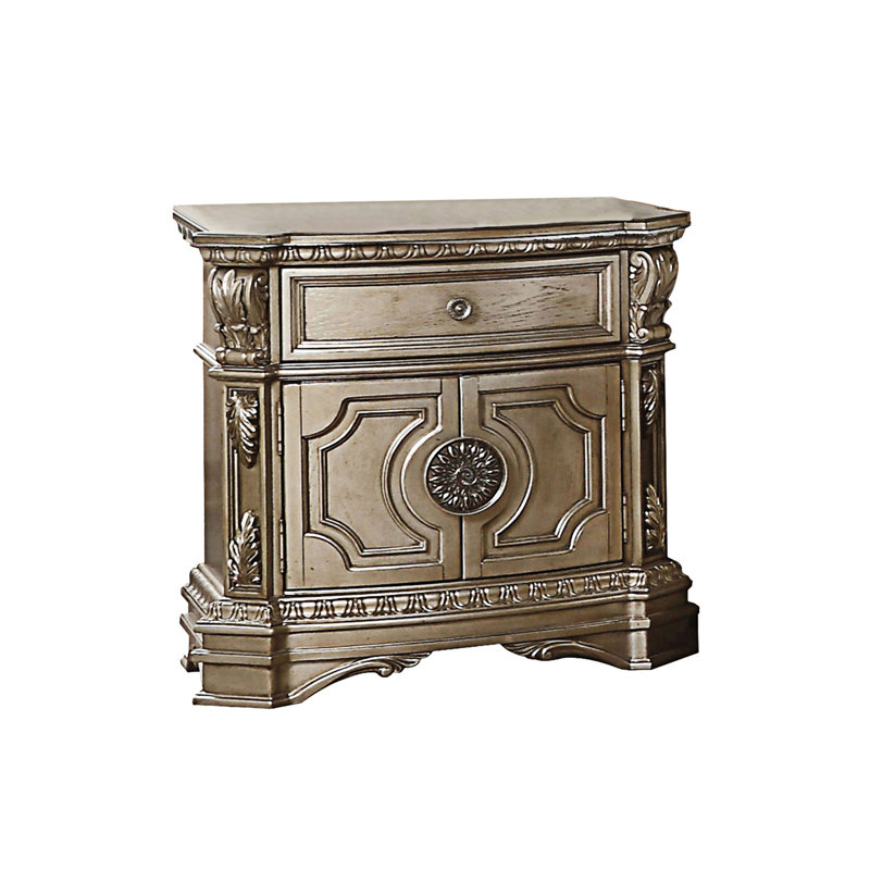 Chevet 1 tiroir Viggo, Bronze