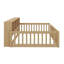 Lit en bois avec armoires de rangement et ports USB pratiques-716467847