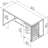 Patankar 2 Piece Computer Desk Office Set-126250958