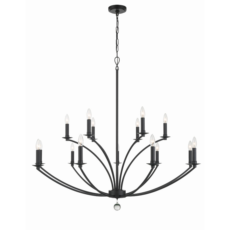 Lustre classique à 15 lumières West Sixth