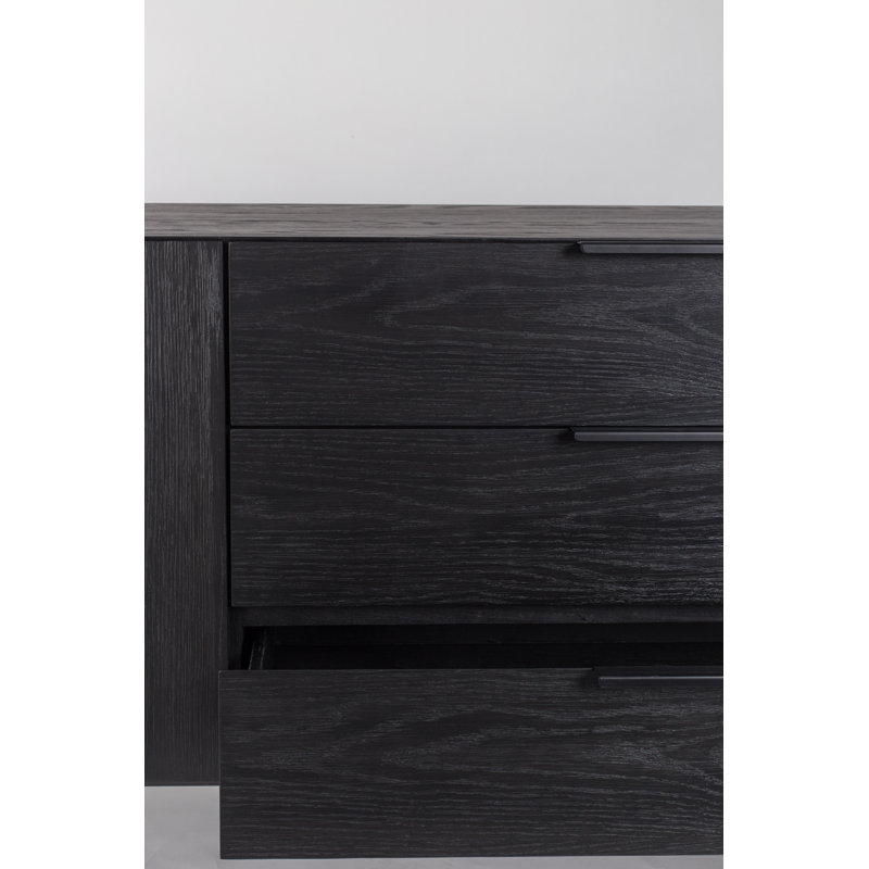 71'' W Credenza, Black