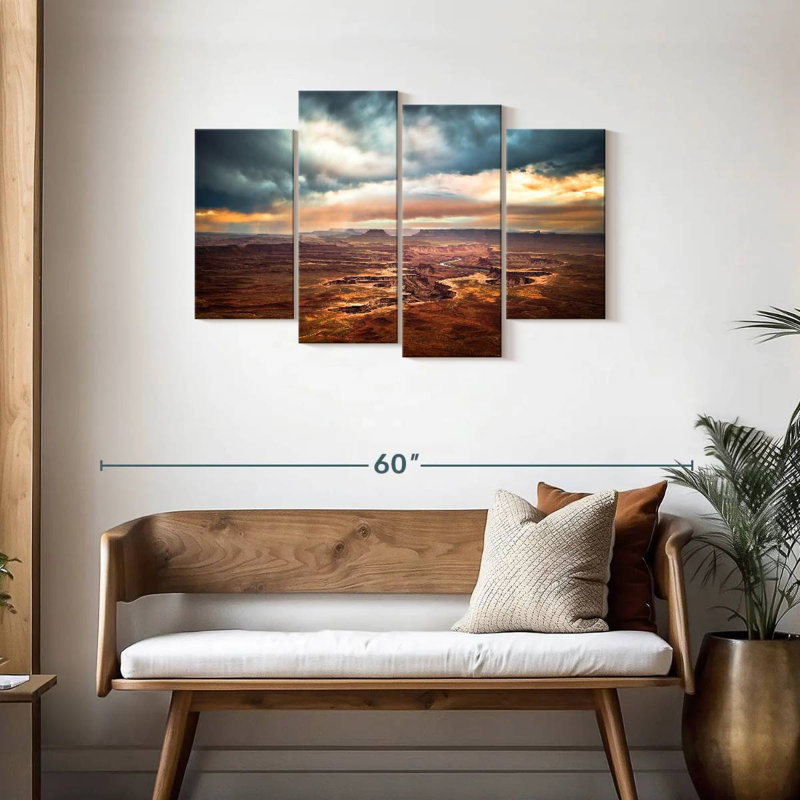 Stormy Canyonlands National Park, 27" H x 43" W