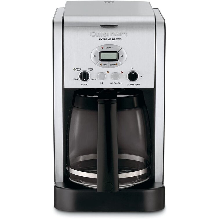 Cuisinart 4-Cup Coffee Maker with Stainless Steel Carafe, DCC