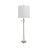 37" Bari Silver Marble Lamp