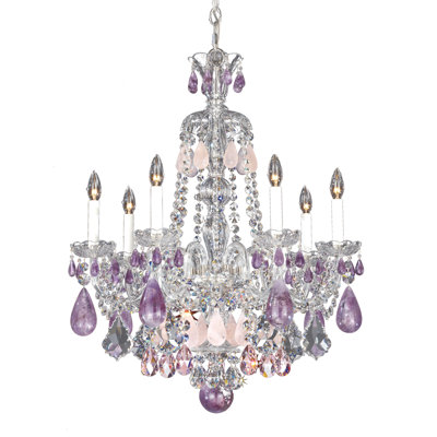 Hamilton 7 - Light Glass Classic / Traditional Chandelier