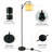 Cameron-James 65'' Matte Black Arched Floor Lamp