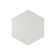 Honeycomb 9in.x10in. Hexagon Porcelain Tile