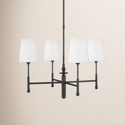 6 - Light Dimmable Chandelier