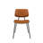 Brantson 18.11 Wide Faux Leather Dinning Side Chair with Metal Frame-182954861