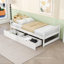 Lit plateforme simple avec tiroirs Comrie-1724863293