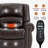 Dual Motor Infinite Position Heat Massage Power Lift Recliner Chair with USB Ports-753028750