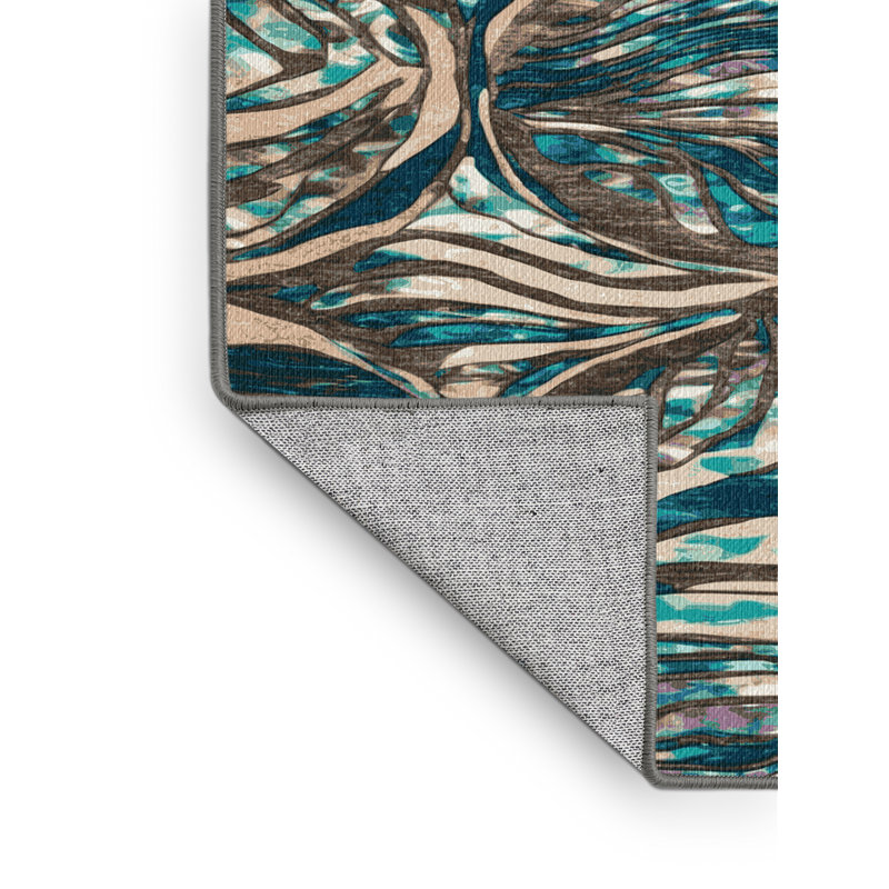  Tapis bord de mer lavable, Tapis de couloir 2 pi x 5 pi