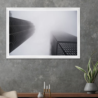 Transportation Collection " Skyscrapers In The Clouds " by Tim Klein