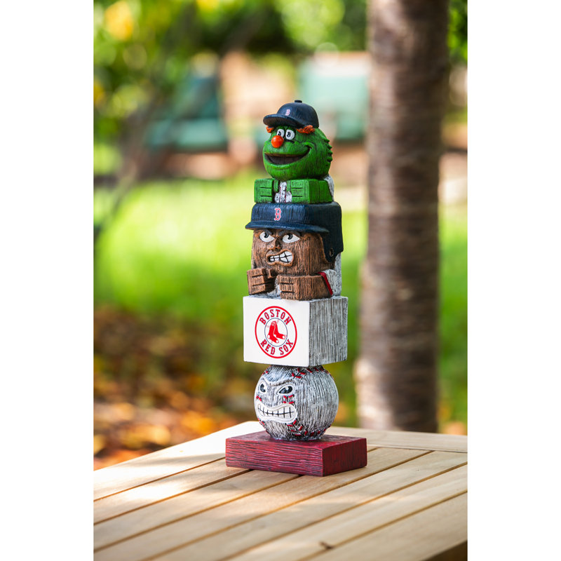 Statue de jardin MLB, Red Sox de Boston, H 12 po x l 4,41 po x P 3,15 po