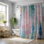 Blue Trees - Rideau de douche Premium-1297372494