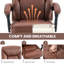 Fauteuil de direction ergonomique 22 po à large siège-258735387