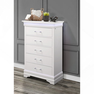 COFFRET BLANC CHARLSTON AVEC DEL