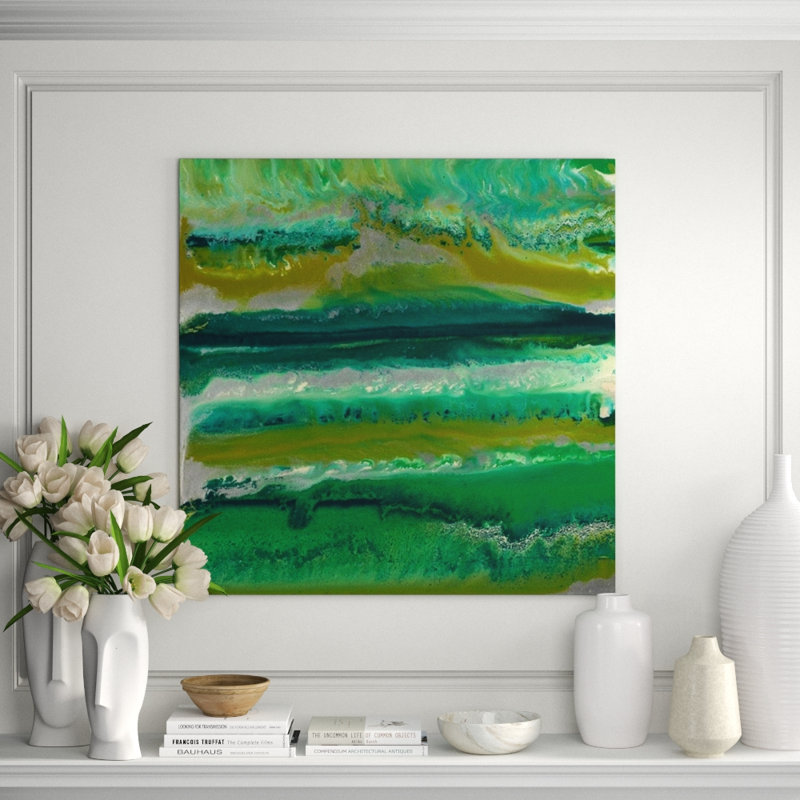 Trifle III Painting by Danielle Davis, Outdoor, 36" H x 36" W x 1.5'' D