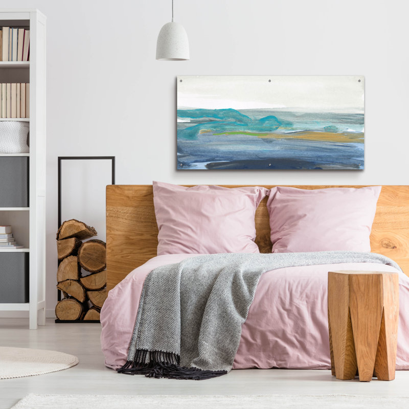 «A Breaking Wave» par Jan Weiss, H 12 po x l 24 po