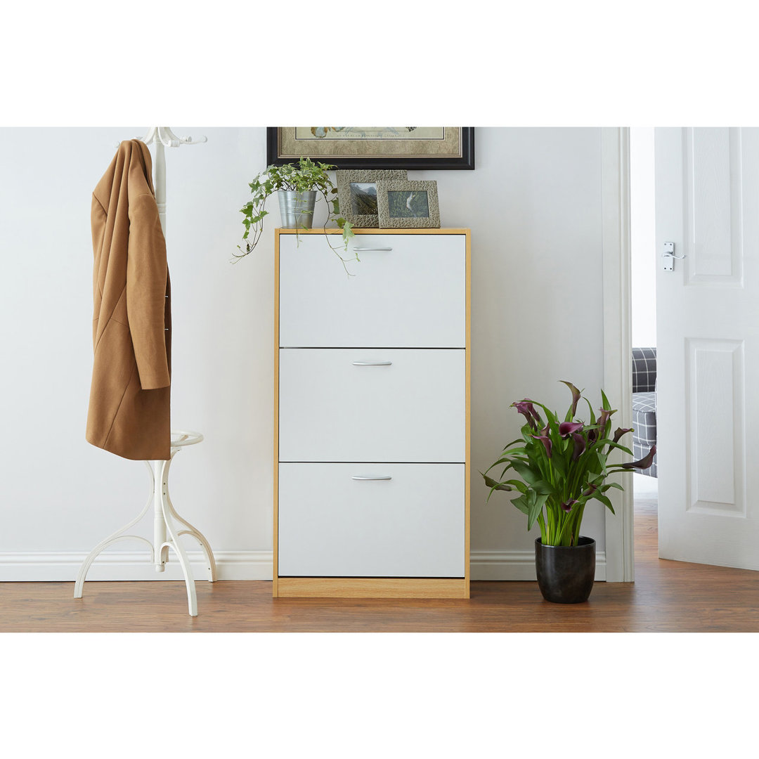 18 Pair Shoe Storage Cabinet