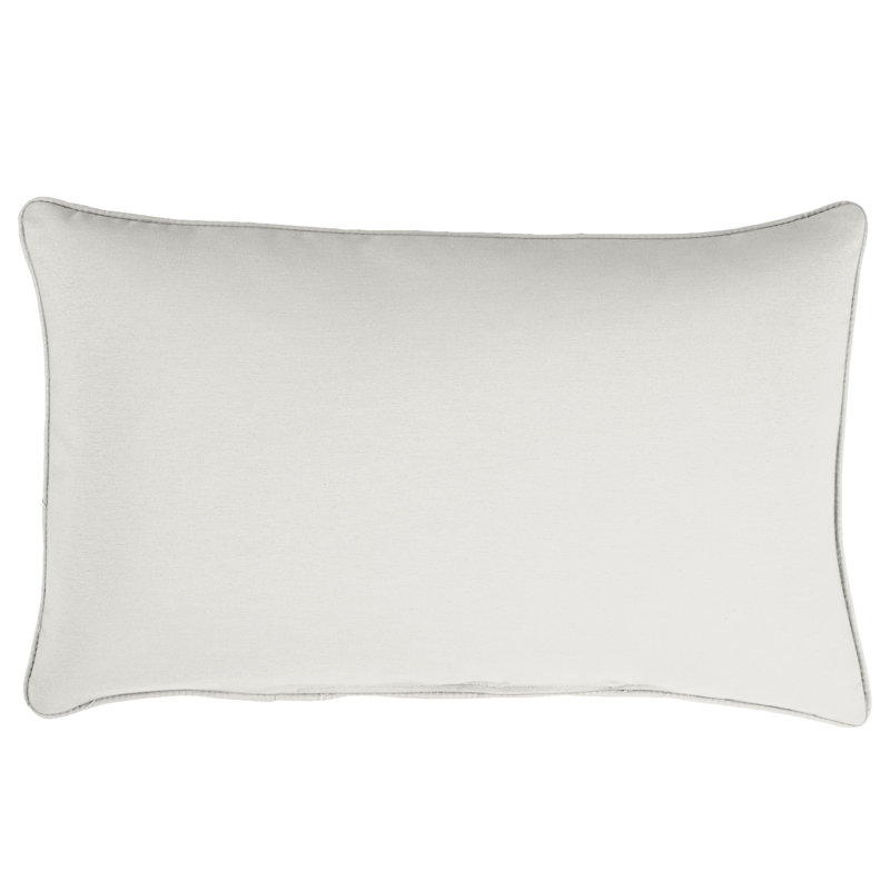 Sunbrella® Outdoor Throw Pillow, Canvas Natural, 12" x 18"