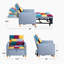 Chaise longue en velours Gratienne