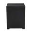 Support de réservoir multi-fonctionnel en fer utilisé comme table d'appoint Structure thermolaquée gris foncé sans assemblage l 14,85 po x P 20,31 po