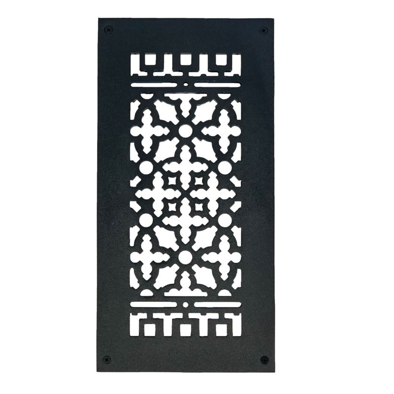 Grille 14 po x 6 po, Ouverture dans le mur (avec trous et vis)
