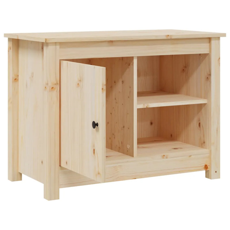 Unfinished TV Stand for TVs up to 48", Brown