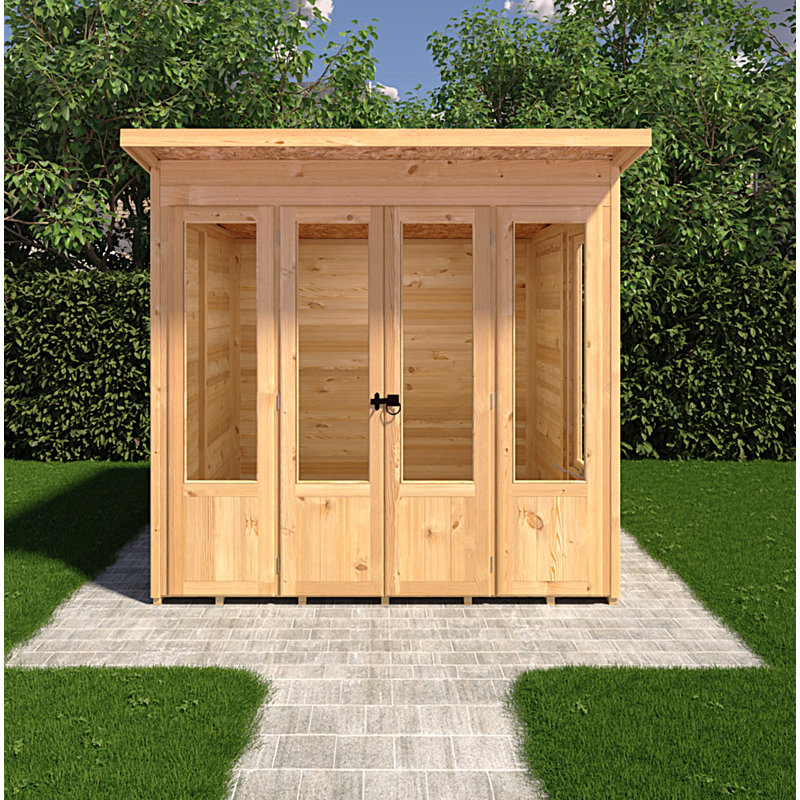 Parham Pent 7 ft x 7 ft Shiplap Summerhouse