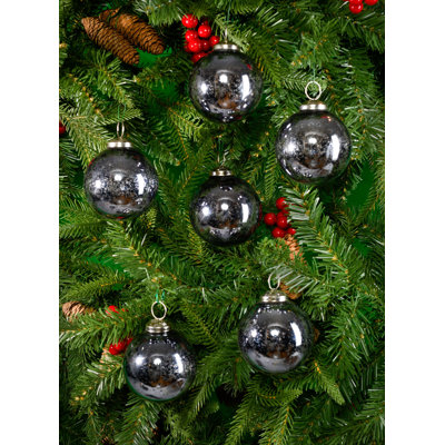 4'' Glass Animals Ball Ornament