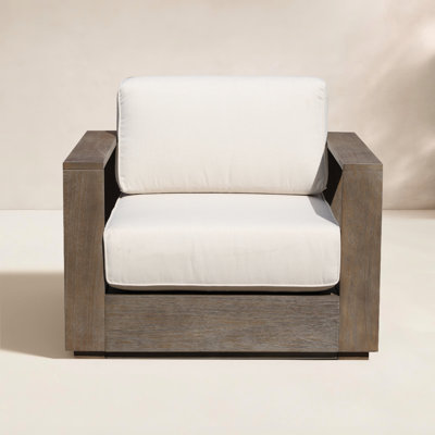 Harbor Acacia Patio Lounge Chair
