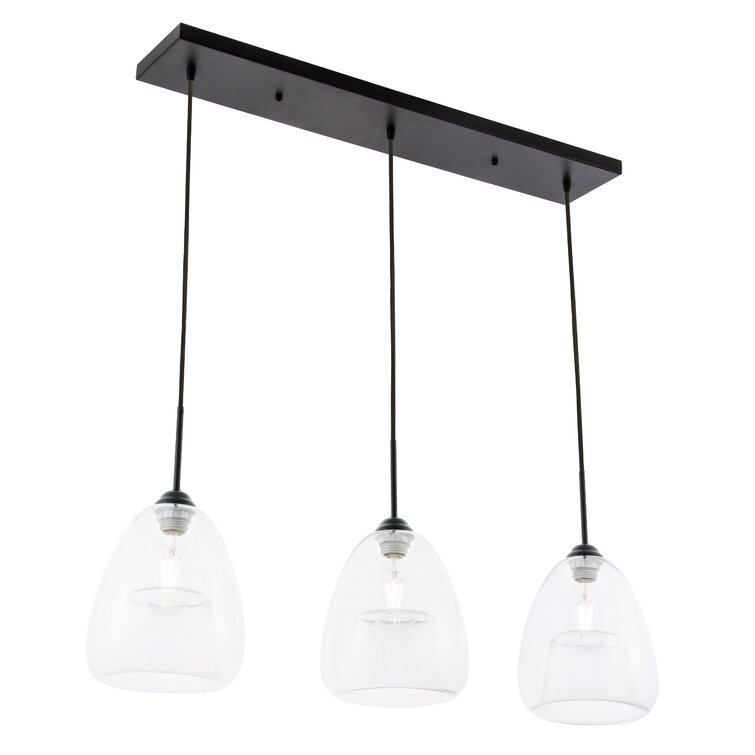 Linden (Clear)  Chain Hung – Olde Brick Lighting