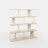 Jayvianna 53.9" H x 51.6" W Modern Geometric Bookcase-2044407945
