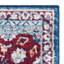 Tapis oriental bourgogne / ivoire Barcus-1168039217