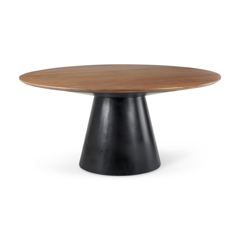 Mitchell Round Solid Wood Dining Table