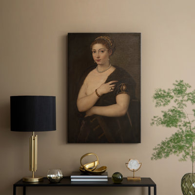 «Girl in a Fur» par Titian