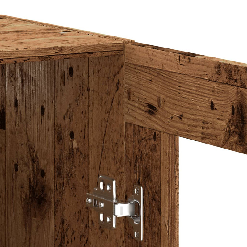 Aru Bathroom Cabinet, Old Wood