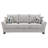 Mingle Light Grey Upholstered Sofa