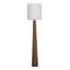 Lampe sur pied solaire Woonari marron