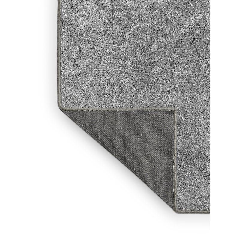 Tapis contemporain gris, Rectangle 4 pi x 6 pi