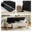 Shanieka 55.3'' W Upholstered Flip Top Storage Bench-1923050922