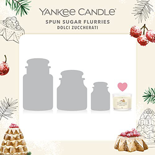 Yankee Candle - 3 Packed Filled Votives - Spun Sugar Flurries