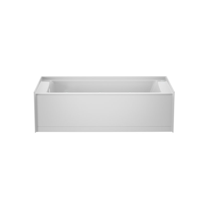SIGNATURE® Low-Profile AFR 18" 6030 Skirted Soaking RH White, No, Left