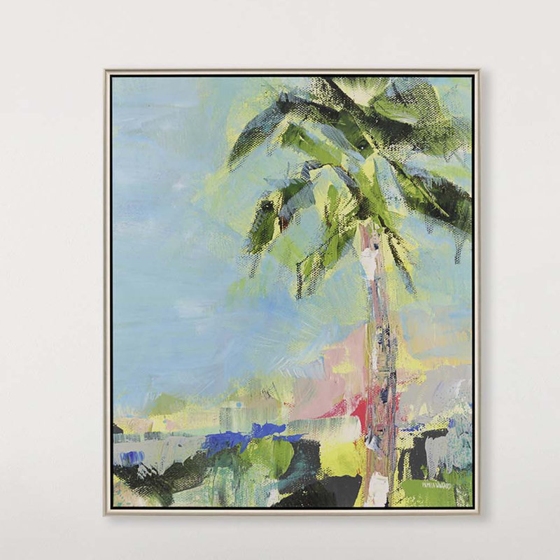 « good matin magnifique », peinture sur toile encadrée