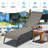 Hollah Outdoor Metal Chaise Lounge-1878054669