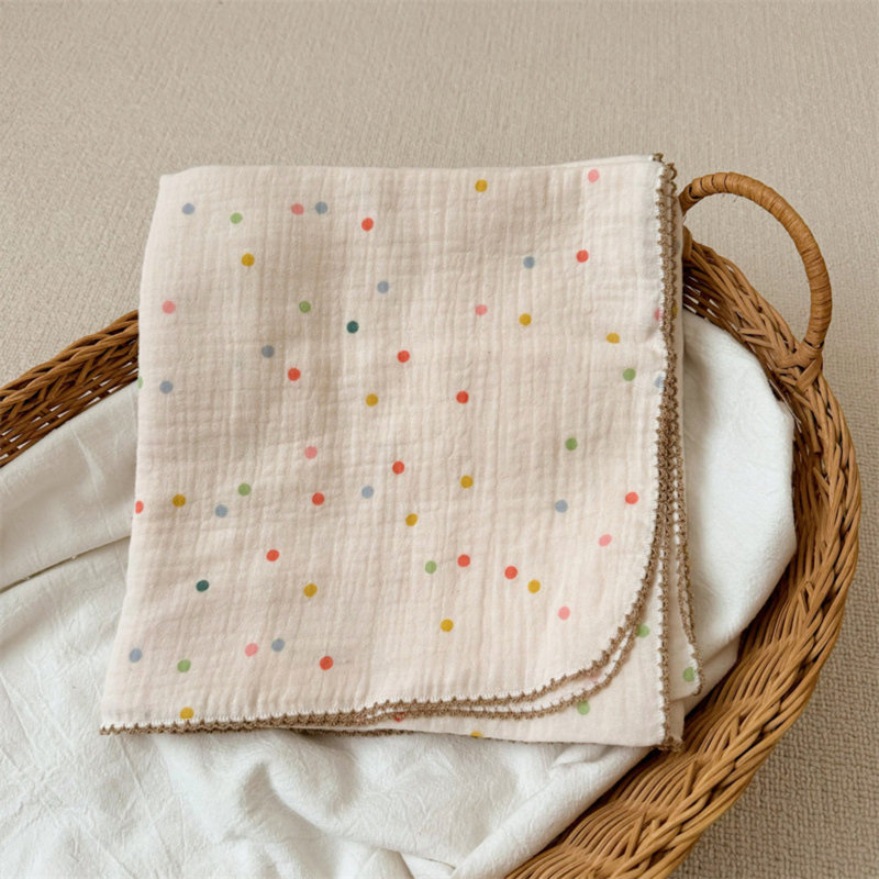 Couverture mignonne pour bébé en coton